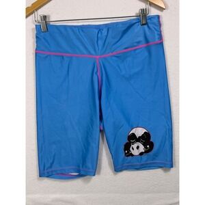 Inverted‎ Gear Grappling Shorts Mens XL Blue Pink Contrast Stitch Panda BJJ MMA